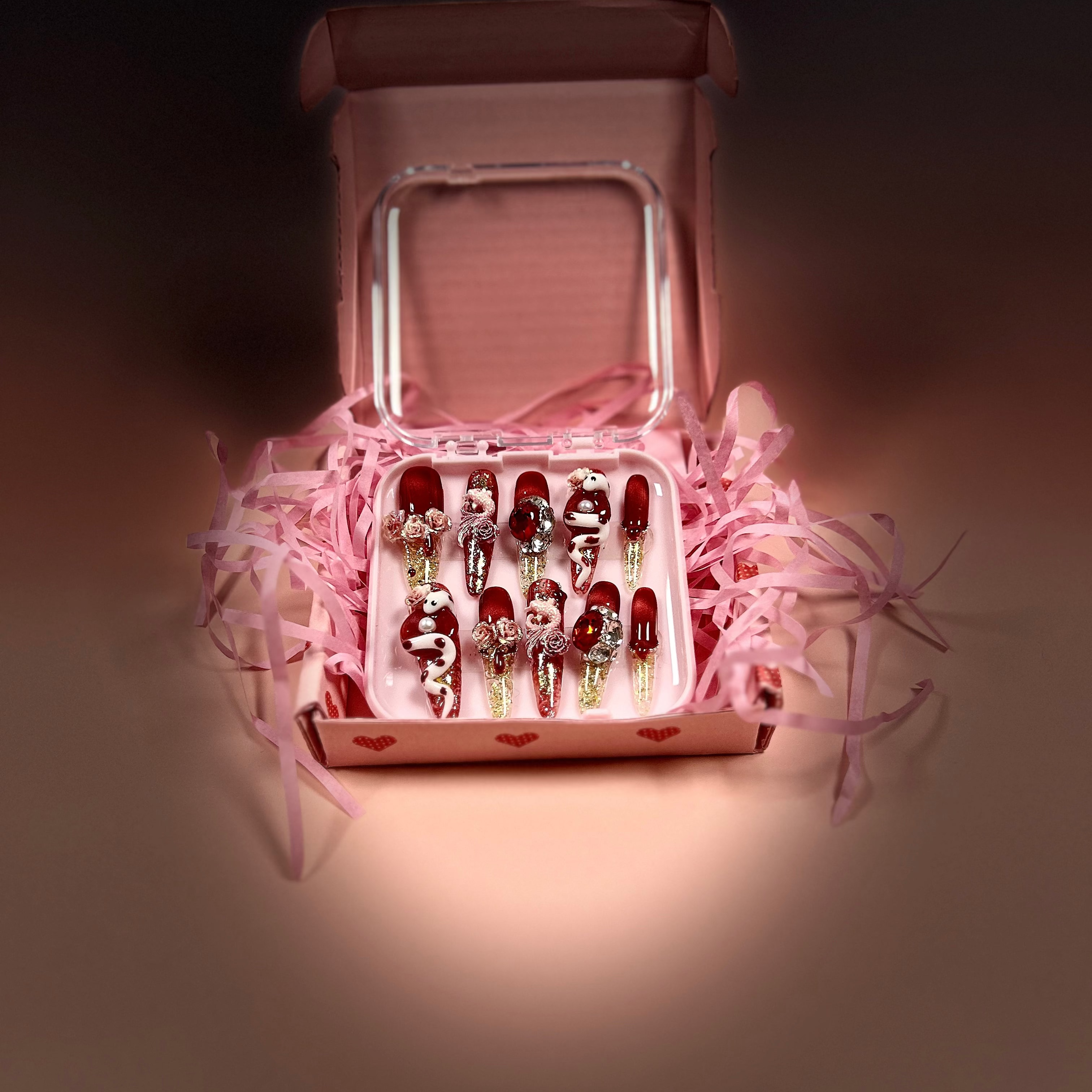 Lunar new year with 3d design